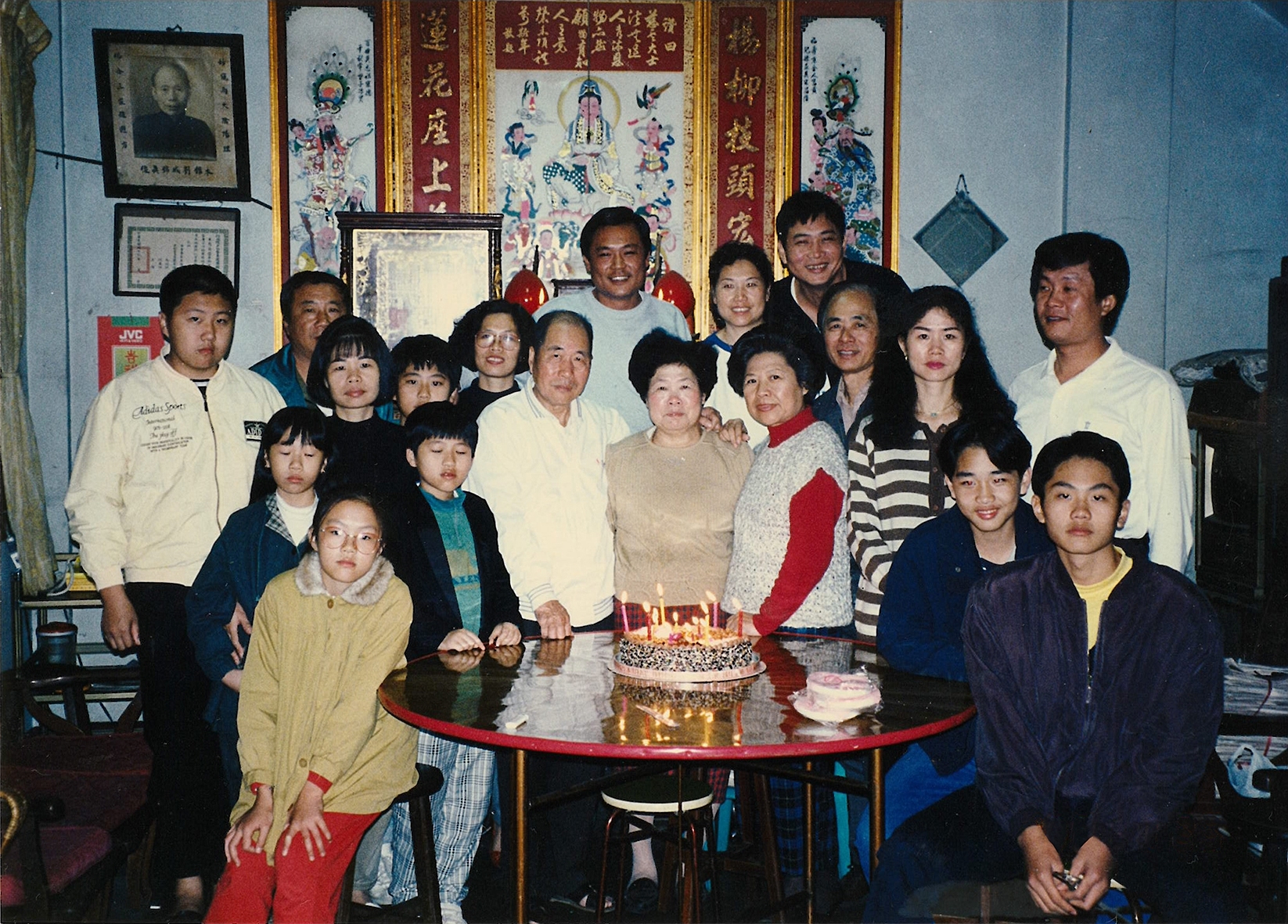 甘妹弄堂的家庭溫馨合照